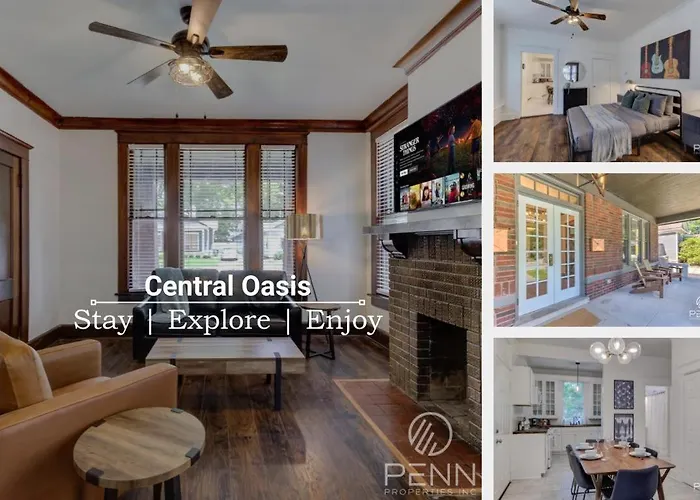 Central, Bright & Modern In Cooper Young